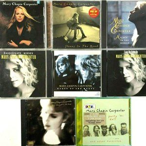 Mary Chapin Carpenter 8 CD Lot Hits Stones Heart Come On Shooting Sex Passionate